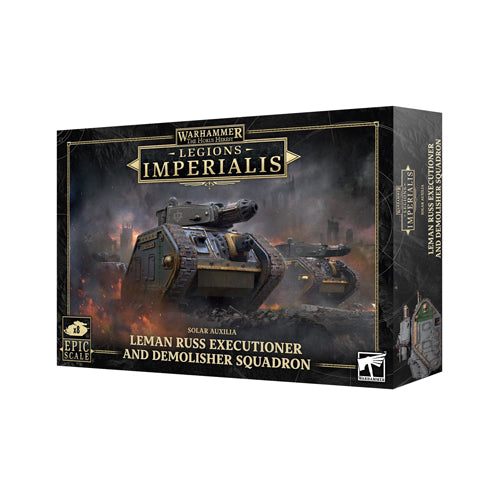 Warhammer: The Horus Herecy - Legions Imperialis - Leman Russ Executioner and Demolisher Squadron