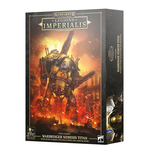 Legions Imperilais: Warbringer Nemesis Titan with Quake Cannon
