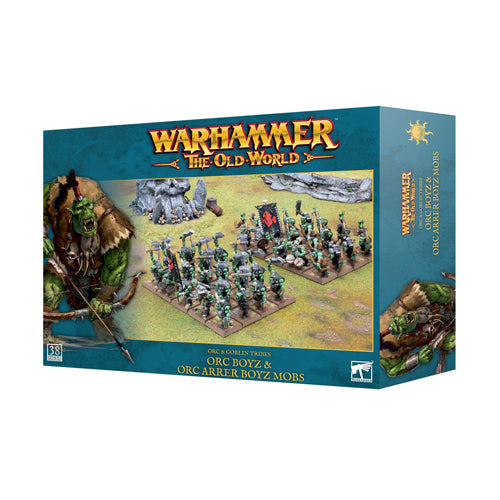 Warhammer: The Old World - Orc & Goblin Tribes Orc Boyz & Orc Arrer Boyz Mobs
