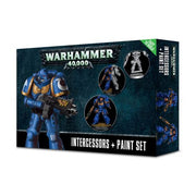Space Marines Intercessors with Paint Set