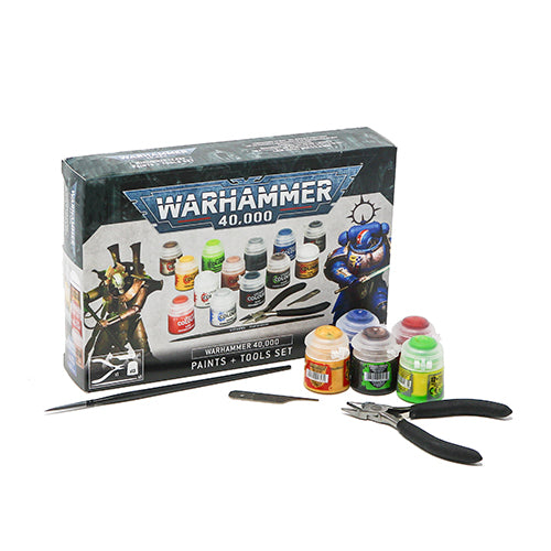 Warhammer 40K: Paints and Tools Set