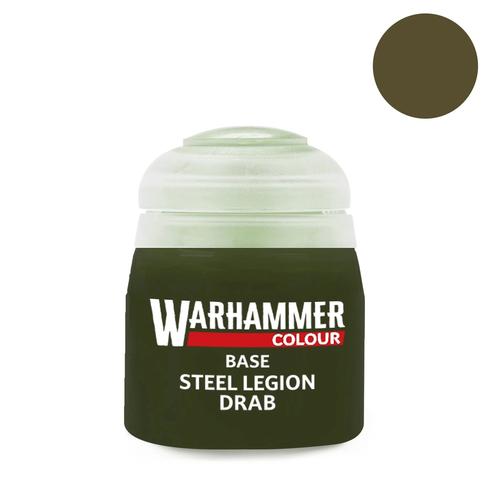 Warhammer Colour: Base: Steel Legion Drab 12ml
