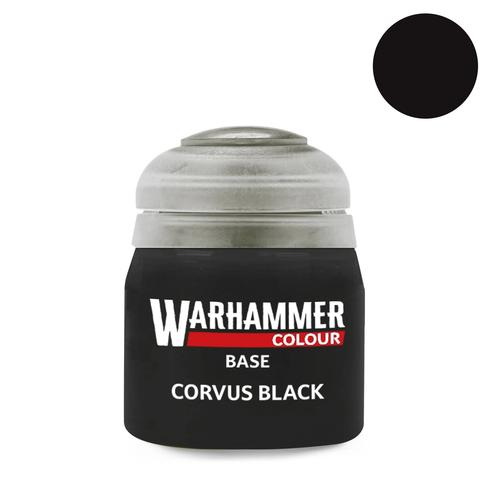 Warhammer Colour: Base: Corvus Black 12ml