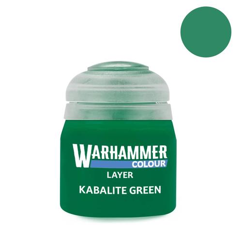 Warhammer Colour: Layer: Kabalite Green 12ml