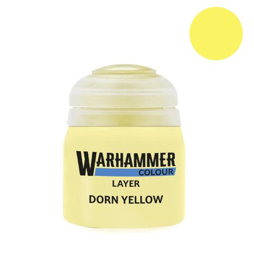 Warhammer Colour: Layer: Dorn Yellow 12ml