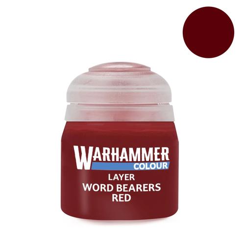 Warhammer Colour: Layer: Word Bearers Red 12ml