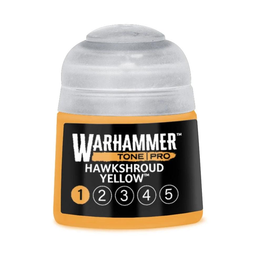 Warhammer Colour Tone Pro: Hawkshroud Yellow 1 12ml