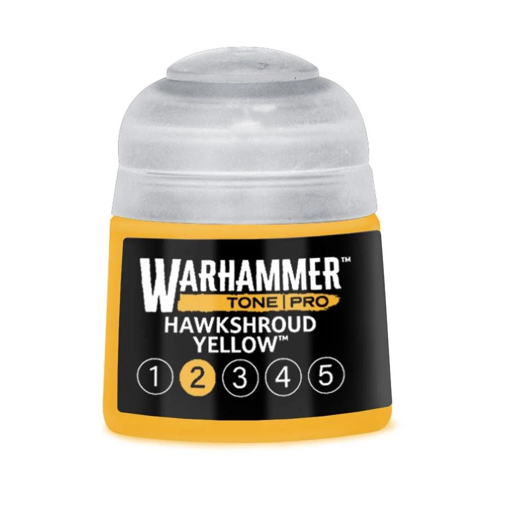 Warhammer Colour Tone Pro: Hawkshroud Yellow 2 12ml