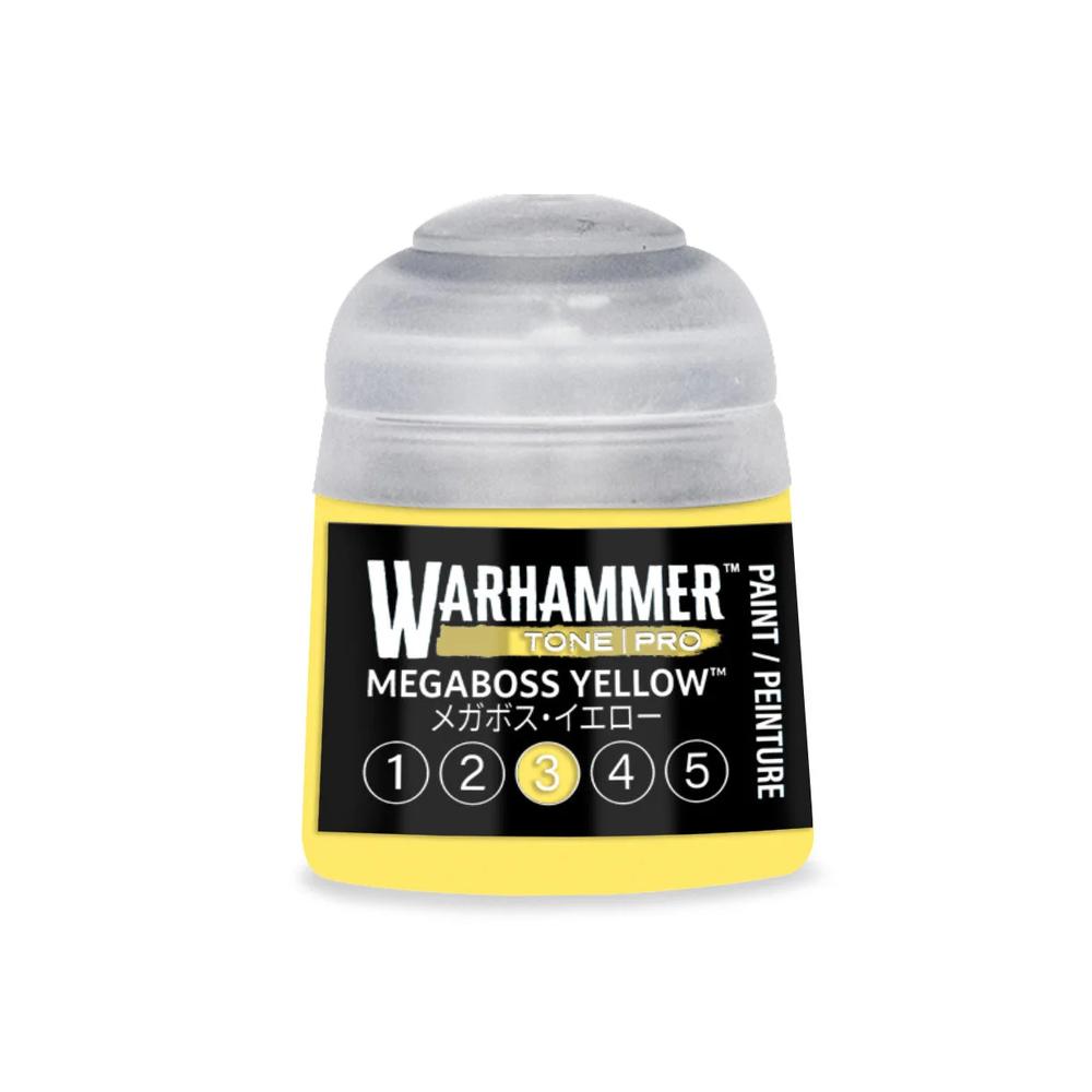 Warhammer Colour Tone Pro: Megaboss Yellow 3 12ml