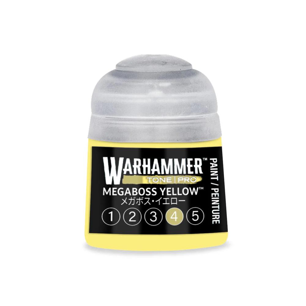 Warhammer Colour Tone Pro: Megaboss Yellow 4 12ml