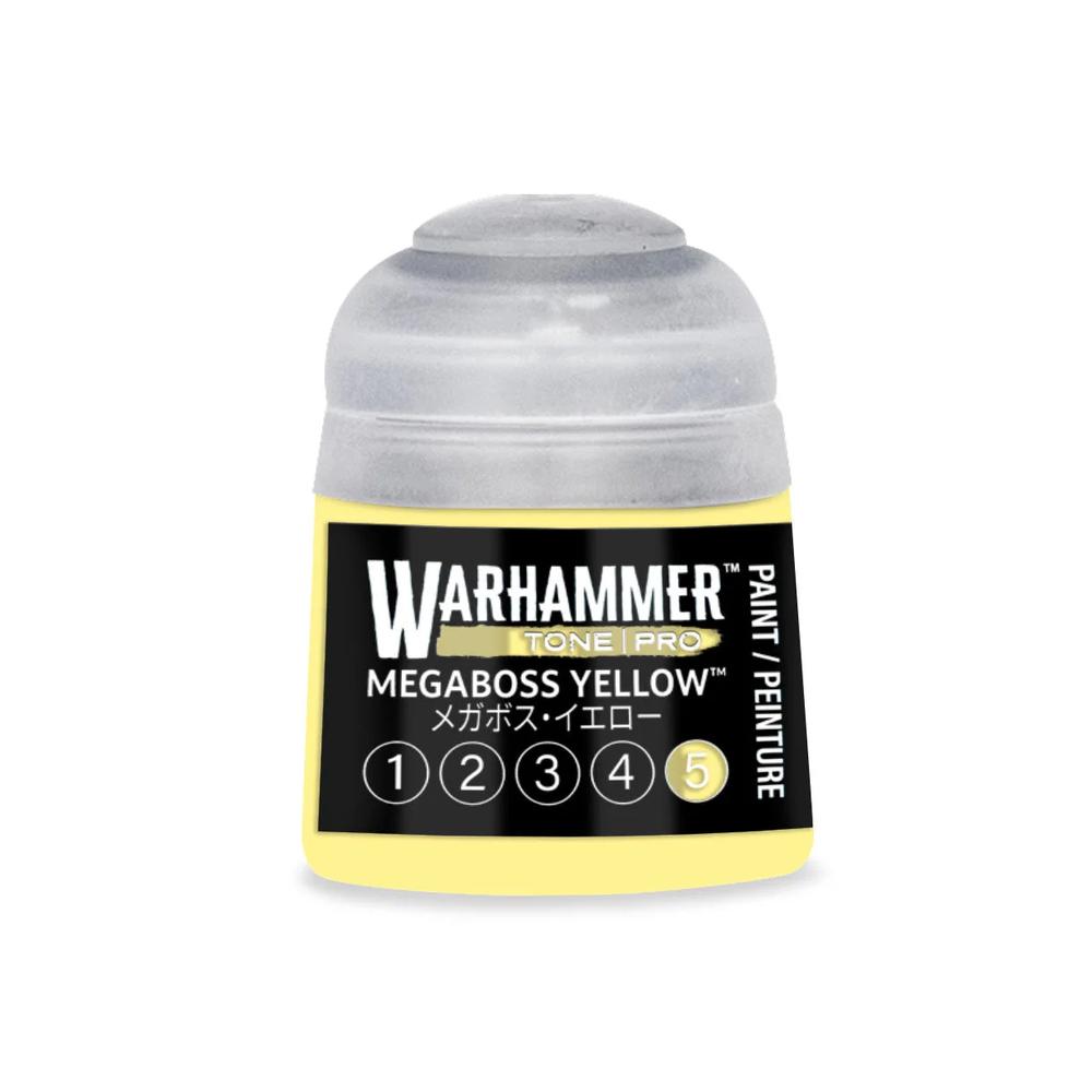 Warhammer Colour Tone Pro: Megaboss Yellow 5 12ml