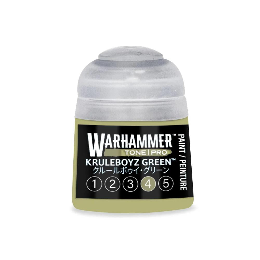 Warhammer Colour Tone Pro: Kruleboyz Green 4 12ml