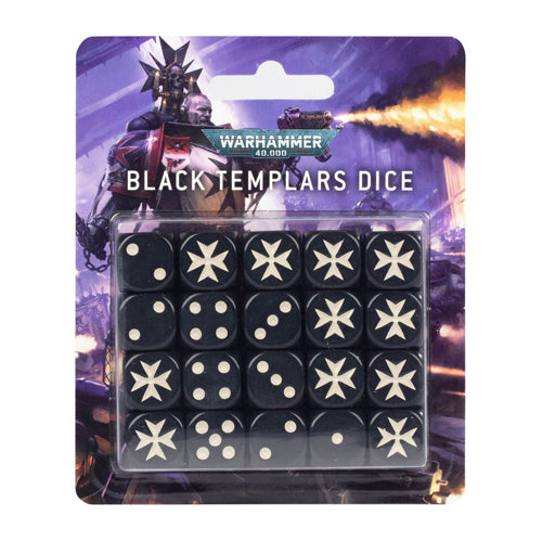 Warhammer 40K: Black Templars Dice Set