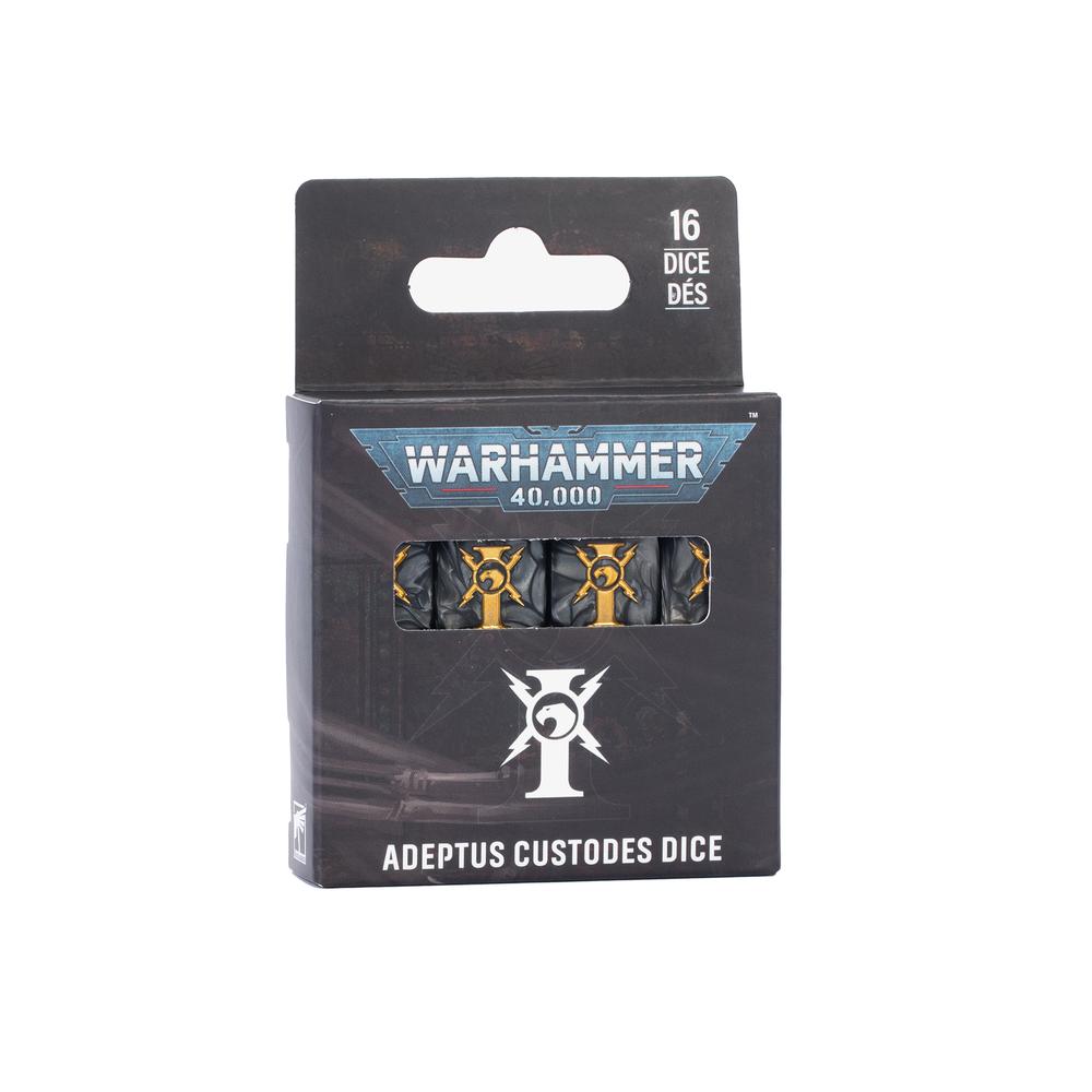 Warhammer 40000: Adeptus Custodes Dice (11th Edition)
