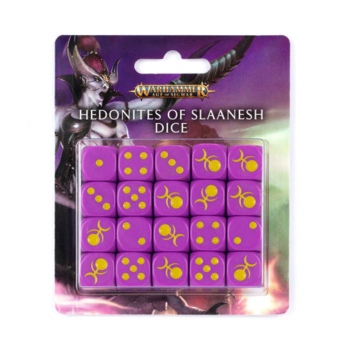 Age of Sigmar: Hedonites of Slannesh Dice