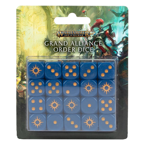 Age of Sigmar: Grand Alliance Order Dice Set