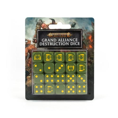 Age of Sigmar: Grand Alliance Destruction Dice Set