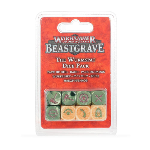 Warhammer Underworlds: The Wurmspat Dice Set