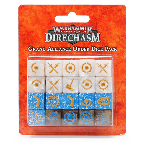 Warhammer Underworlds: Grand Alliance Order Dice Pack