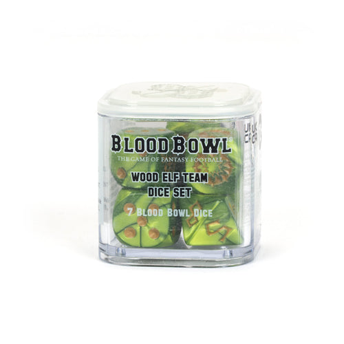 Blood Bowl: Wood Elf Team Dice