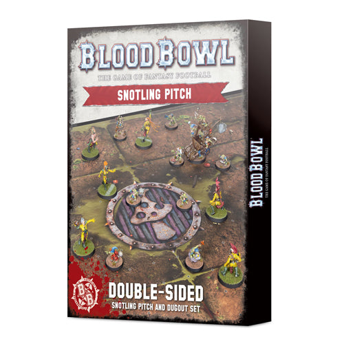 Blood Bowl Snotling Team Pitch & Dugouts