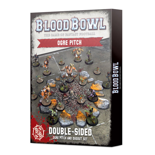 Blood Bowl: Ogre Team Pitch & Dugouts