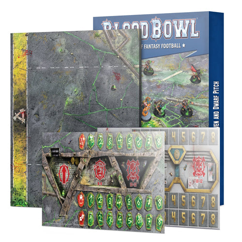 Blood Bowl: Skaven and Dwarf Pitch