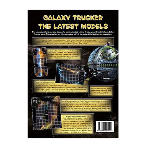 Latest Models: Galaxy Trucker Exp
