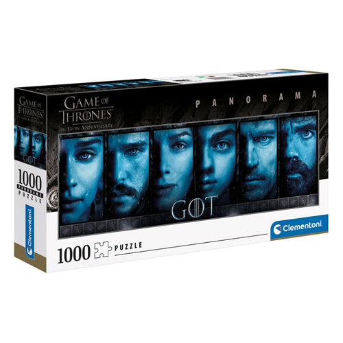 Game of Thrones Panorama Jigsaw Puzzle Faces (1000 pieces)