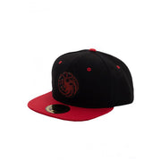 Game of Thrones Targaryen Snapback Cap (Black- Red)