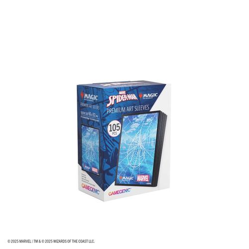 Gamegenic MTG: Marvel's Spider-Man Premium Art Sleeves- Spider-Man Island