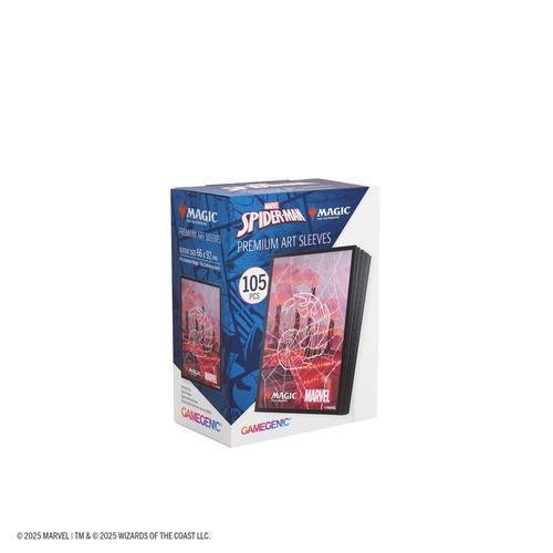 Gamegenic MTG: Marvel's Spider-Man Premium Art Sleeves- Spider-Man Mountain