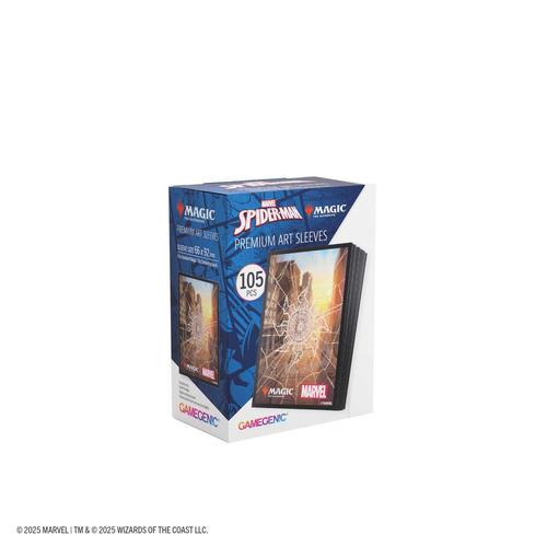 Gamegenic MTG: Marvel's Spider-Man Premium Art Sleeves- Spider-Man Plains