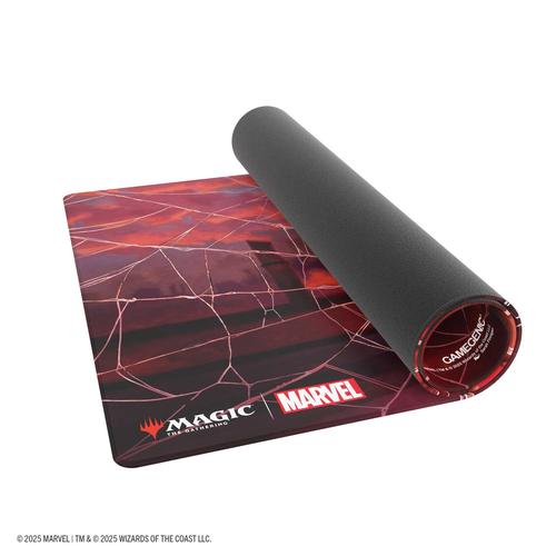 Gamegenic MTG: Marvel's Spider-Man Shiny Playmat- Spider-Man Mountain