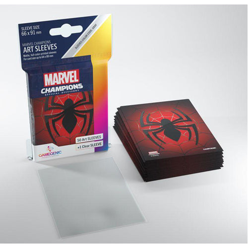 Gamegenic Marvel Champions Art Sleeves - Spider Man (50)
