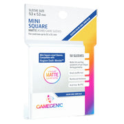 Gamegenic Matte Mini Square- Sized Sleeves 53 x 53 mm (50 ct.)