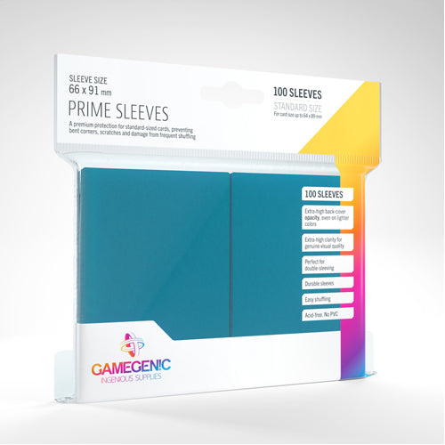 Gamegenic Matte Prime Sleeves Blue (100 ct.)