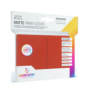 Gamegenic Matte Prime Sleeves Red (100 ct.)