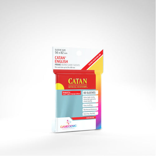 Gamegenic - Prime Catan- Sized Sleeves 56 x 82 mm (50)