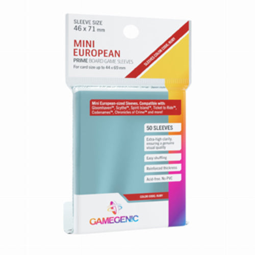 Gamegenic - Prime Mini European - Sized Sleeves 46 x 71 mm (50)