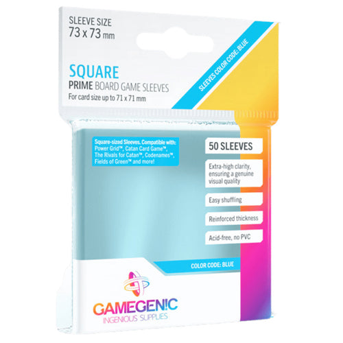 Gamegenic Prime Square-Sized Sleeves 73 x 73 mm (50 ct.)