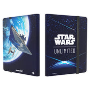 Gamegenic - Star Wars: Unlimited - 18-Pocket Album - Card Back Blue