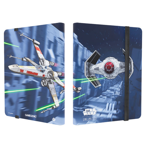 Gamegenic - Star Wars: Unlimited - 18-Pocket Album - X-wing/Tie Fighter
