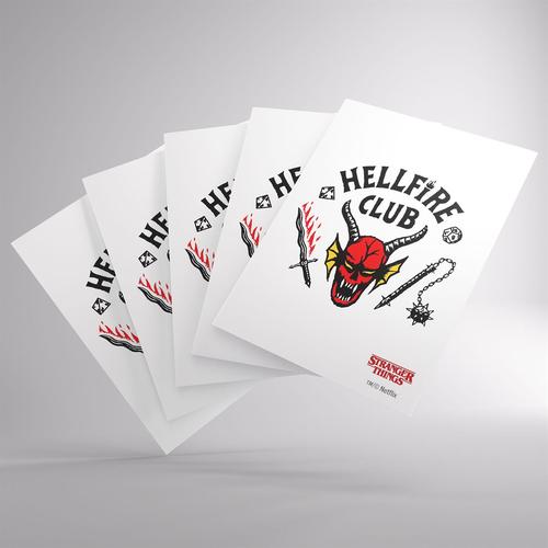 Gamegenic: Stranger Things - Hellfire Club Art Sleeves Hellfire Club | Zatu Games Gamegenic: Stranger Things - Hellfire Club Art Sleeves Hellfire Club | Zatu Games