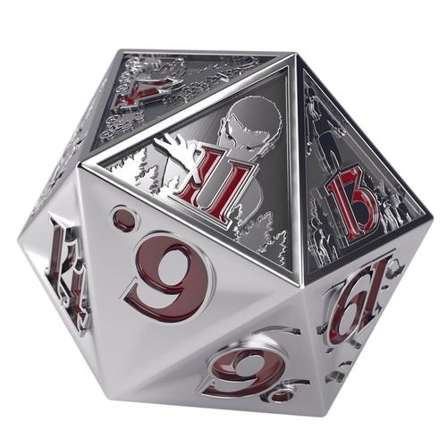 Gamegenic Stranger Things - Hellfire Club Premium Metal D20 Die