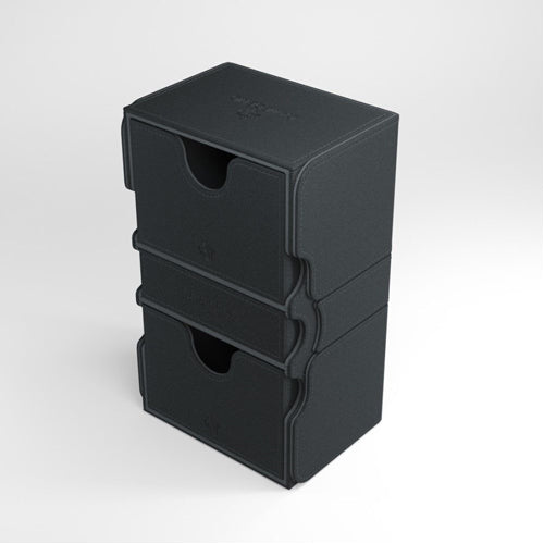 Gamegenic: Stronghold 200+ Convertible Black Deck Box