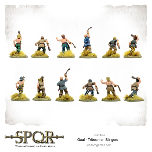 Gaul Tribesmen Slingers