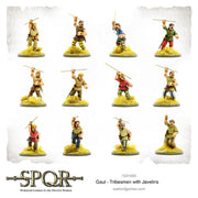 Gaul Tribesmen With Javelins