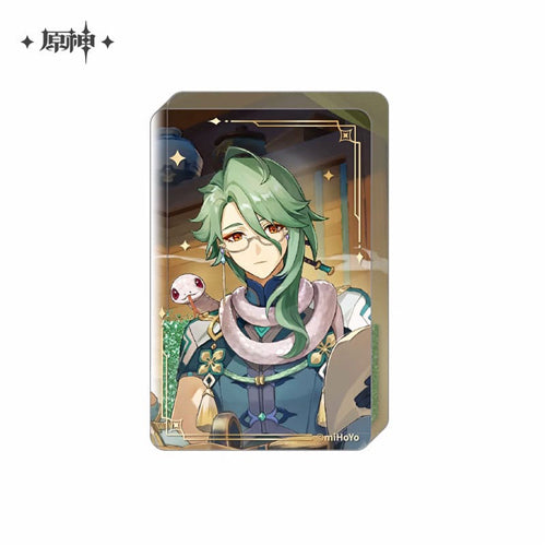 Genshin Impact Acryl Ornament with Glitter: Baizhu 8.5 cm