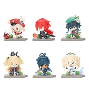 Genshin Impact Battle Scene Series Trading Figure 6-Pack Mondstadt Edition 5 cm